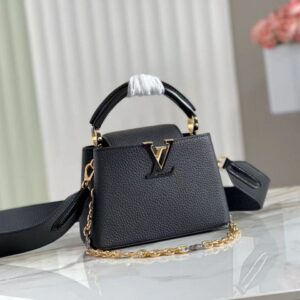 LV Capucine BB PO Black