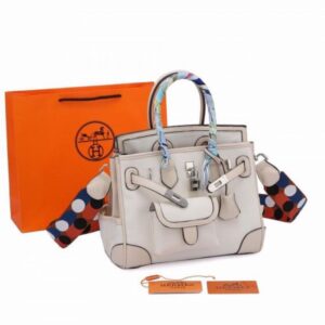 HERMES BIRKIN CARGO White