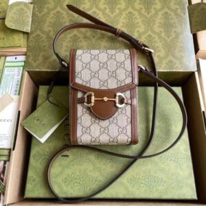 Gucci Horsebit GG Phone Bag