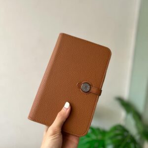 Dompet HERMES DOGON DUO WALLET Brown