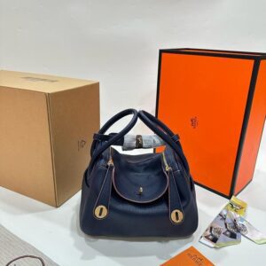 Hermes Lindy sz 26 Navy