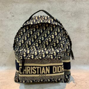 Dior Backpack Oblique Kanvas