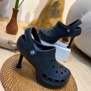 NOBRAND Pandora Platform Heels Black