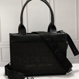 Marc Jacobs Woven Tote Medium Black