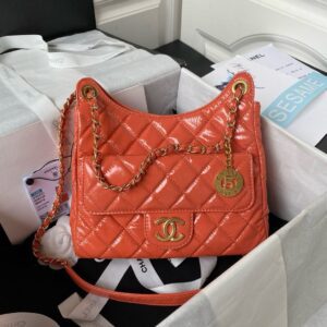 Chanel 23c Hobo Bag Orange PO