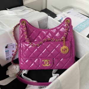 Chanel 23c Hobo Bag Purple PO