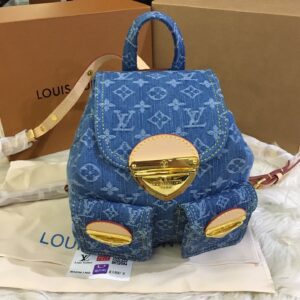 LV Venice Monogram Denim Backpack