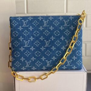 LV Coussin Denim GOOD QUALITY DOUBLE BOX