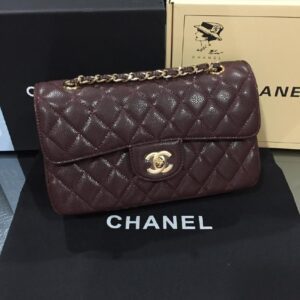 Chanel Classic Flap with Box Magnet Maroon