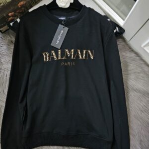 SWEATER BALMAIN STONE Black