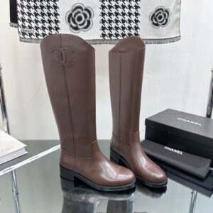 Chanel Boots heels 3.5cm PO Brown