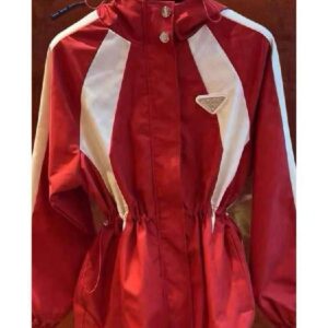 JACKET PRADA HOODIE RED