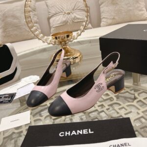 Chanel Shoes heels 4.5cm Pink