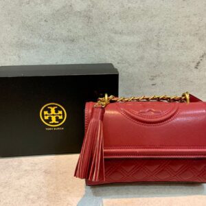 Tory Fleming Small Maroon