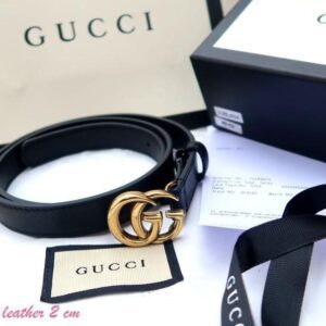 Belt GUCCI GG MARMONT BLACK