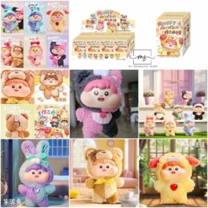 Fluffy Meatball Plush Keychain Original