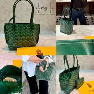 Goyard Anjou Mini Green