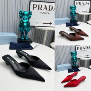 Prada mules heels (7 warna)