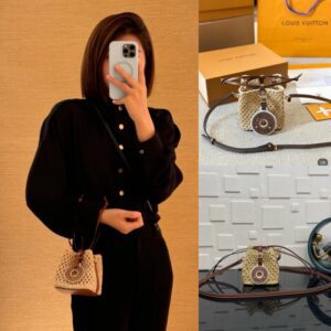 LV Noe Mini Purse Rafia