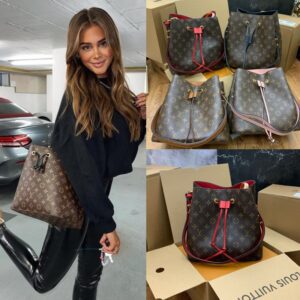 LV SERUT MONO 25*25*16 LIKE MIROR DOUBLE BOX