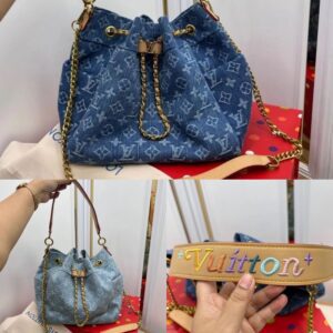 LV Bucket Denim Bag