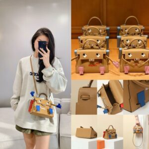 Hermes Kelly Doll Brown