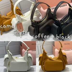 Miu2 Nappa Pocket Bag