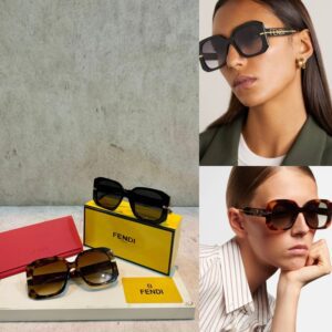 Sunglass Fendigraphy Oversize Premium