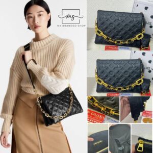 LV Coussin Emboss GOOD QUALITY DOUBLE BOX sz 25