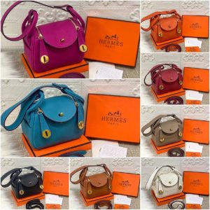 Hermes Lindy Super Mini 18cm GHW