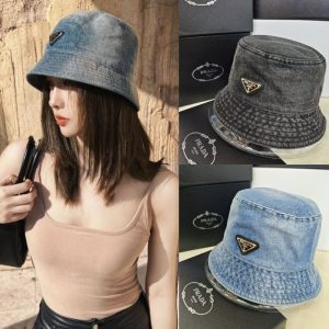 Topi Pet Baseball Prada Denim