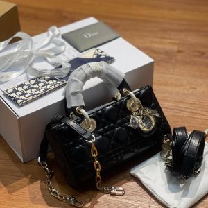 DIOR Lady D-Joy Small Ghw Bag