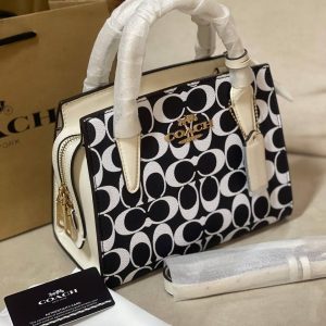 Coach Andrea Carryall in Signature