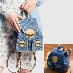 LV Venice Backpack Denim 🩵