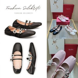 Roger Vivier Mary Janes in leather