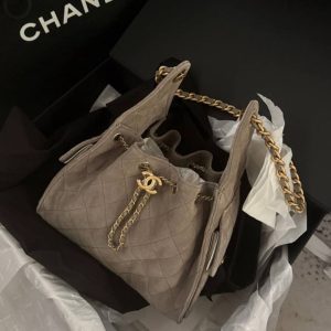CHANEL C25 Ghw Alga Grey