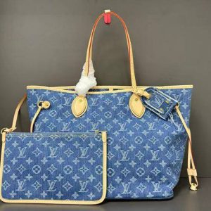 LV Resort 2025 Neverfull Denim