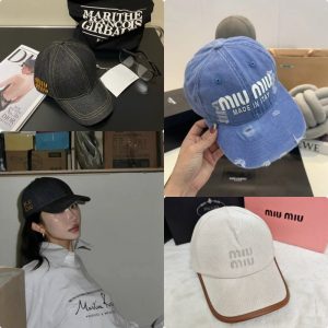 Topi Pet Baseball Miu Miu