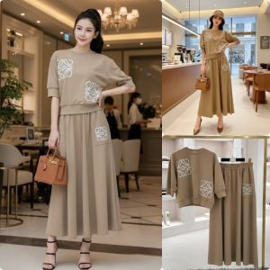 SET LOEWE SKIRT 🤎