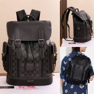 Coach Hudson Backpack In Signature 🖤