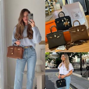 HERMES BIRKIN B25 in Togo Leather GHW ♥️