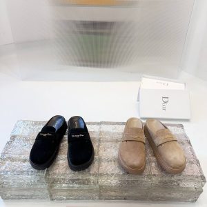 Dior Boy Mule Sued