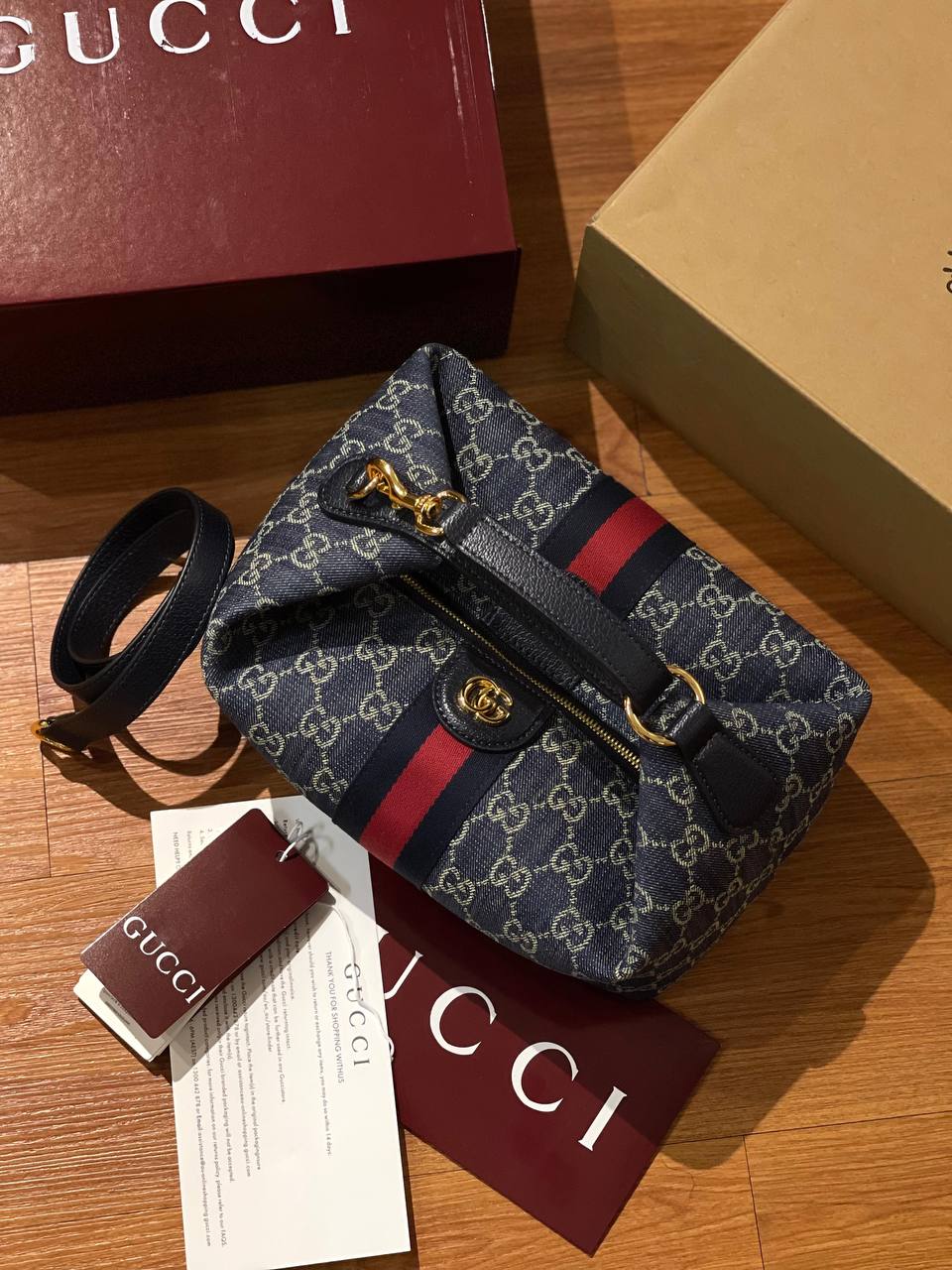 GUCCI Vanity Medium Top Handle