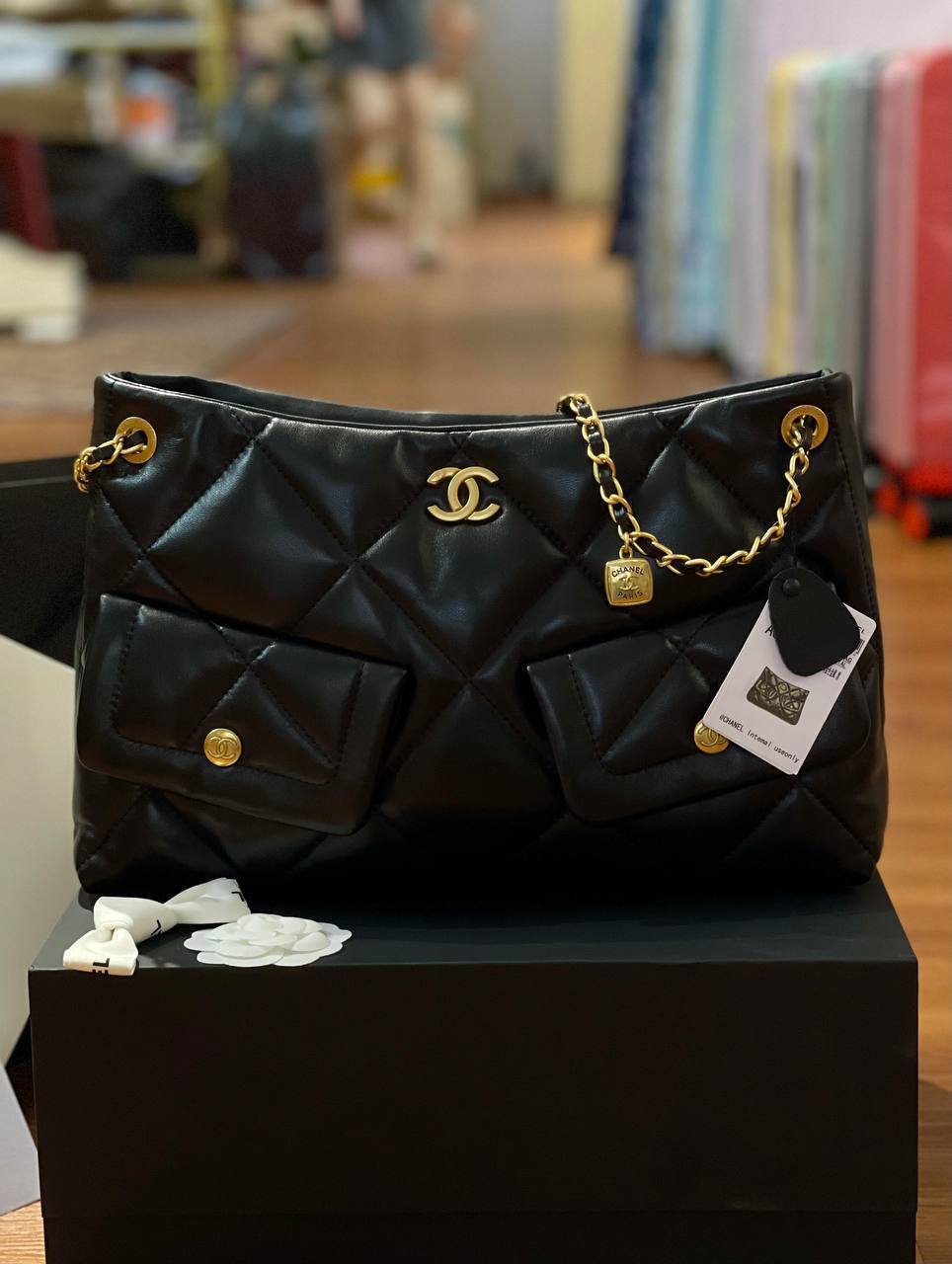 CHANEL 25K HOBO Shopping Bag