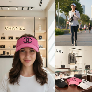 Topi Golf Visor Chanel