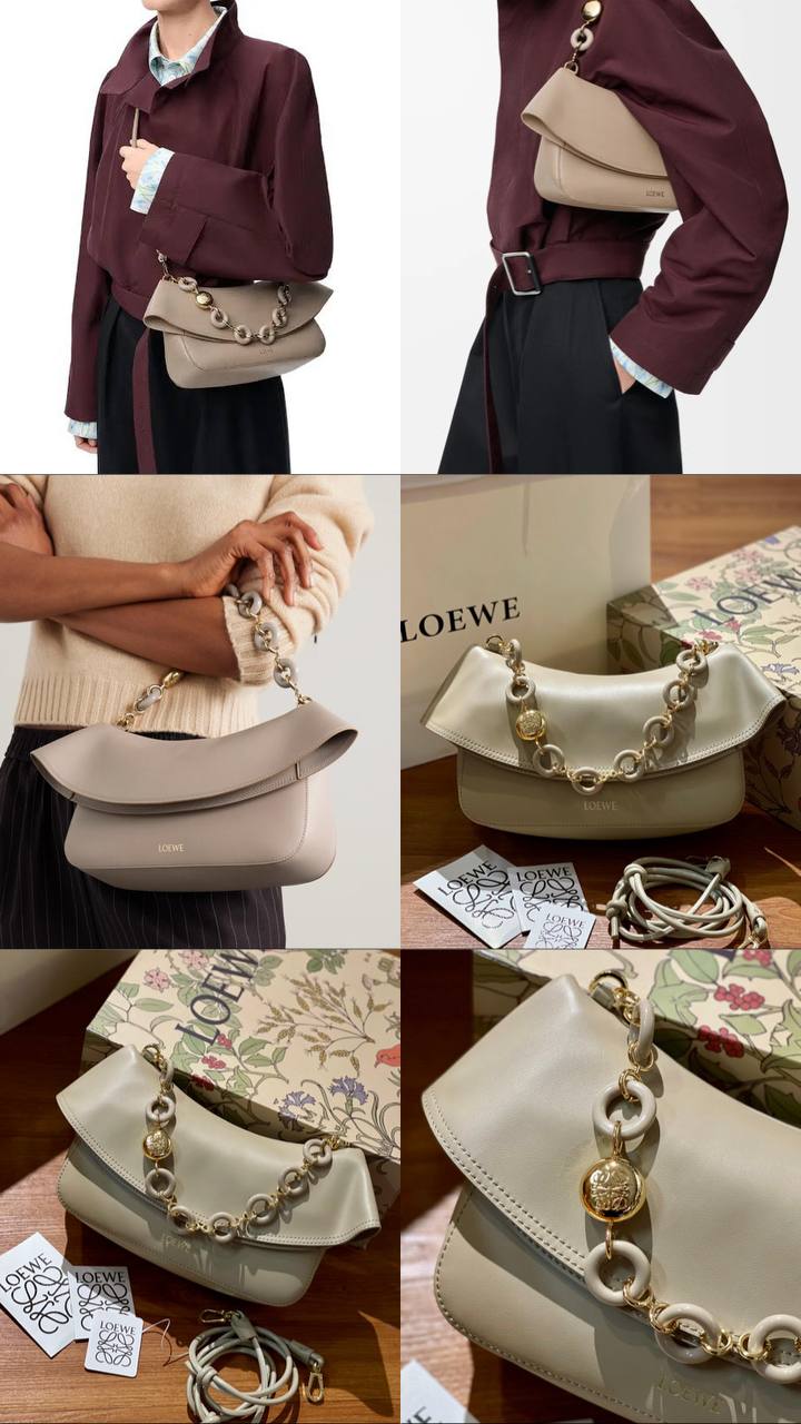 LOEWE OLA Medium in Smooth Calfskin