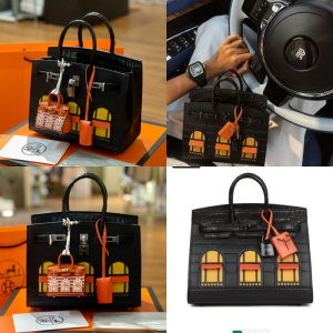 HERMES BIRKIN Faubourg B25 Noir Black