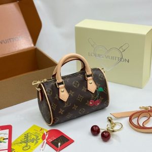 LV SPEEDY NANO MONO CHERRY 🍒