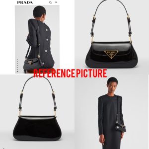 Prada Patent Leather Shoulder Bag