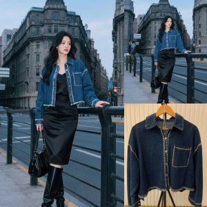 Jacket Denim Boxy 🦋